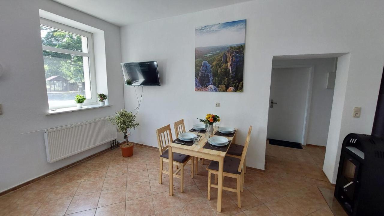 Ferienwohnung Am Hofladen Hellendorf - Saechsische Schweiz Bad Gottleuba Екстериор снимка