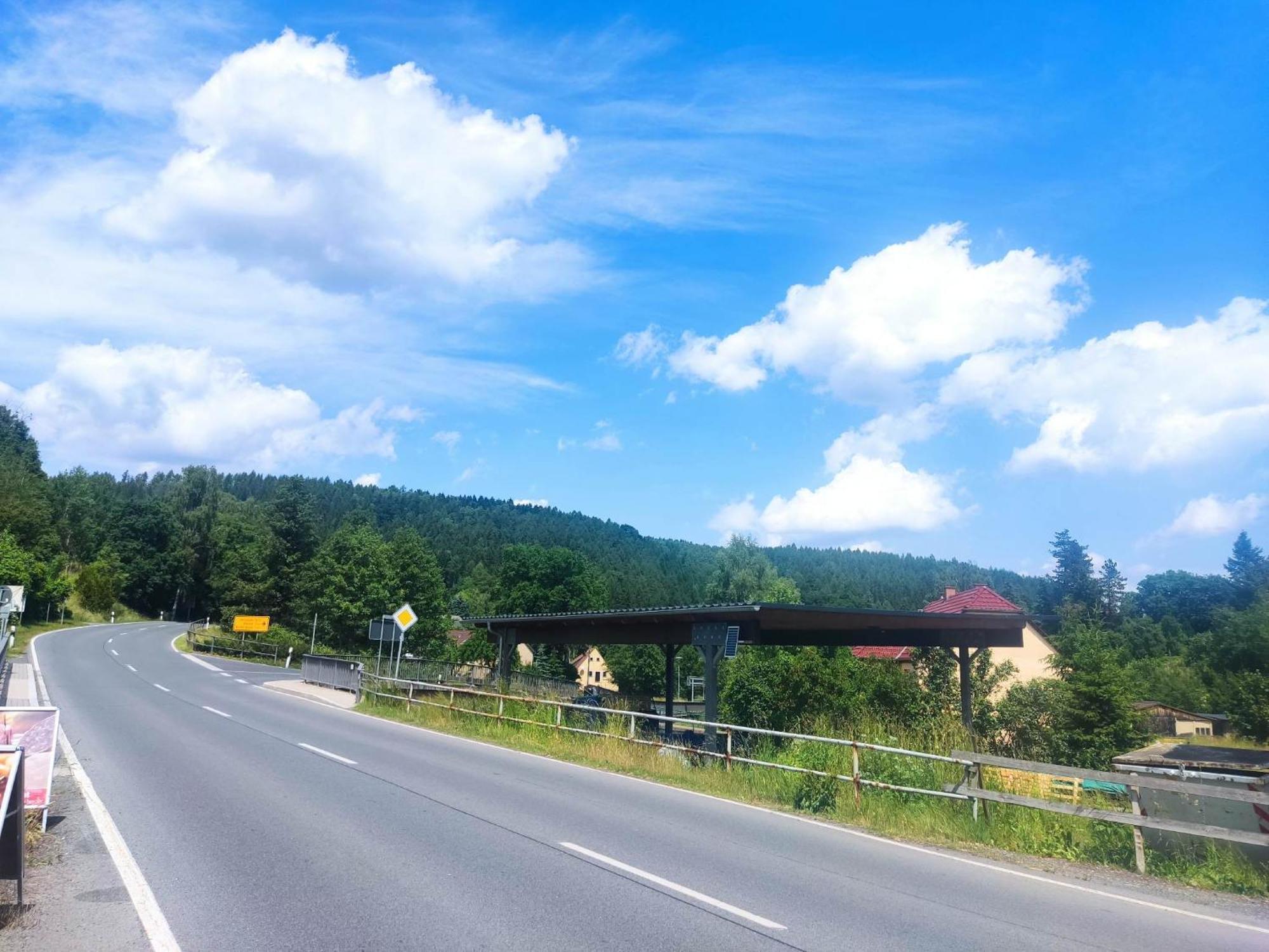 Ferienwohnung Am Hofladen Hellendorf - Saechsische Schweiz Bad Gottleuba Екстериор снимка