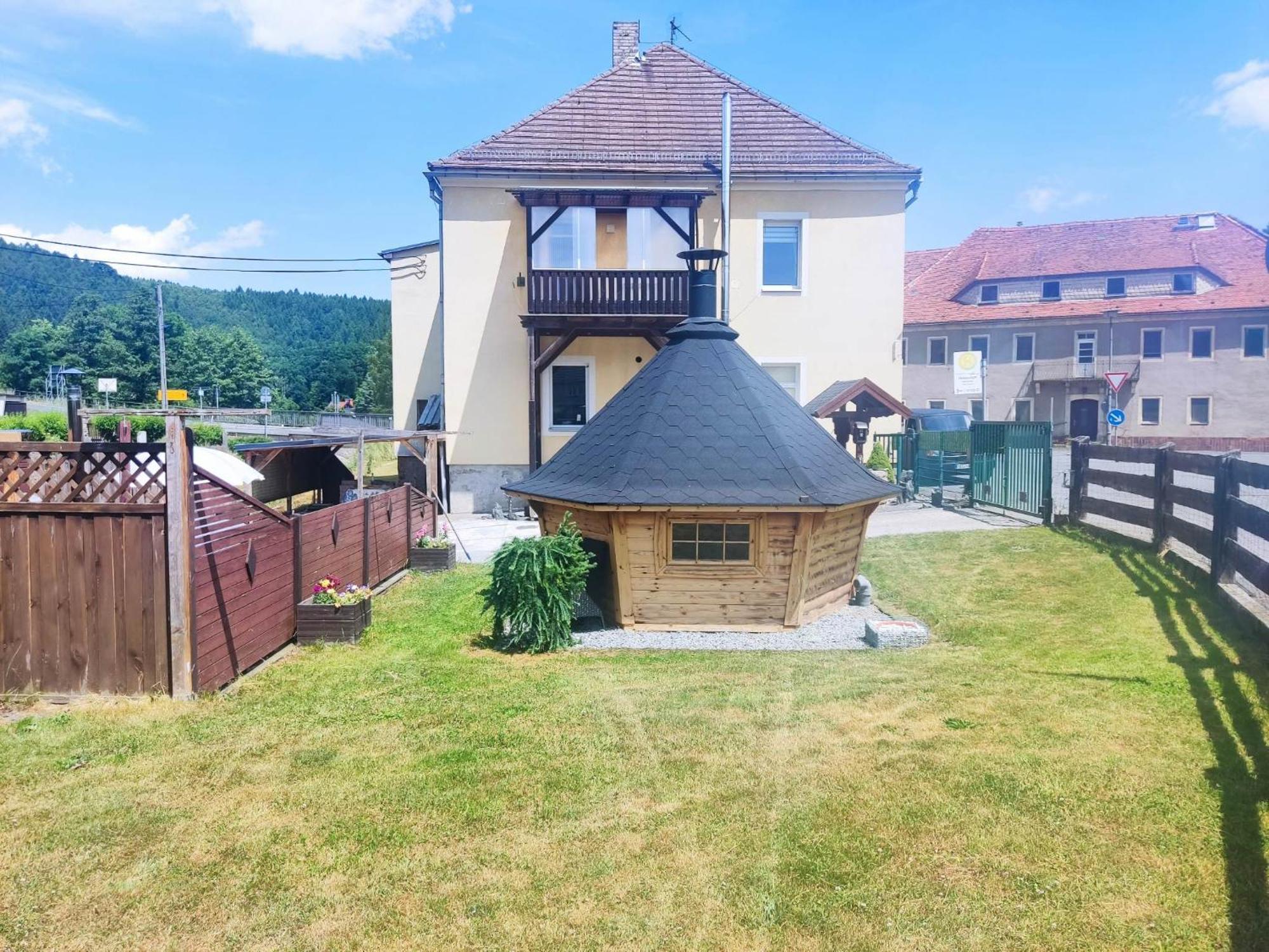 Ferienwohnung Am Hofladen Hellendorf - Saechsische Schweiz Bad Gottleuba Екстериор снимка